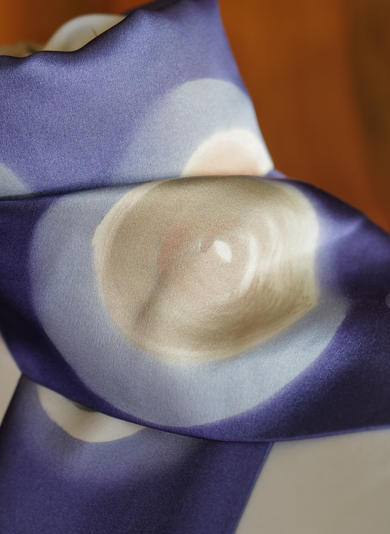 Foulard de Seda Morado