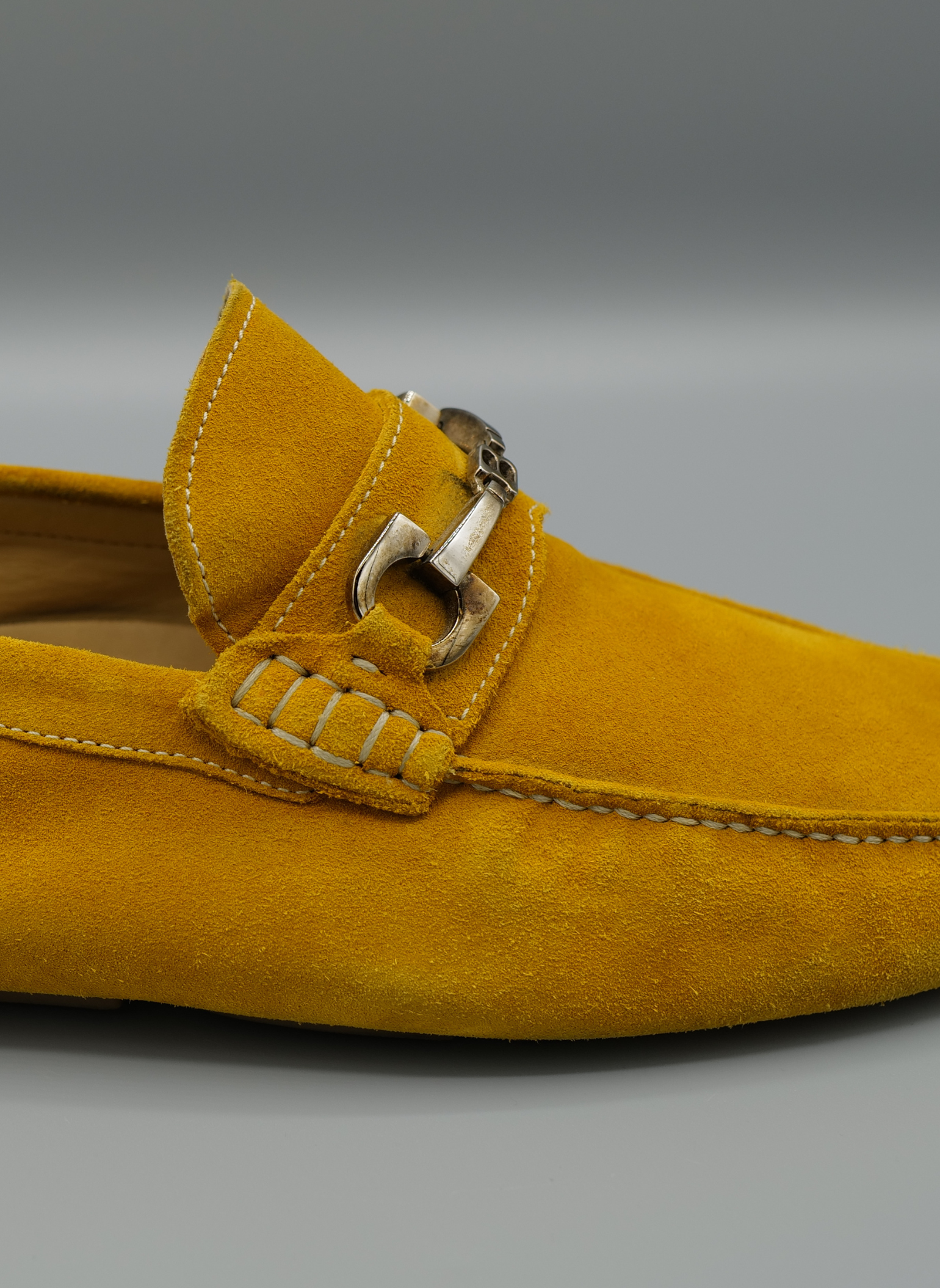 Mocasines de Ante Mostaza